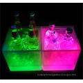 Square LED Light Up Ice Bucket